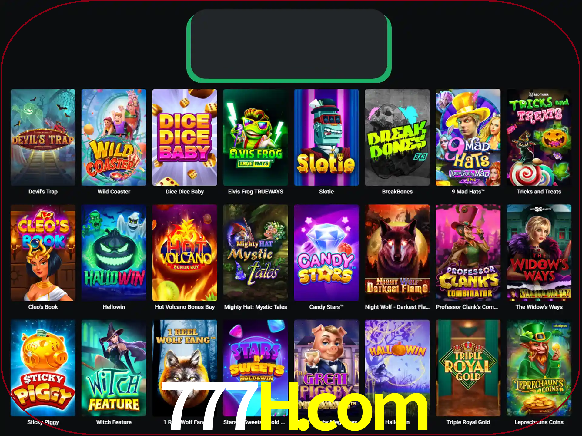 Procure por seus amados jogos de slot.