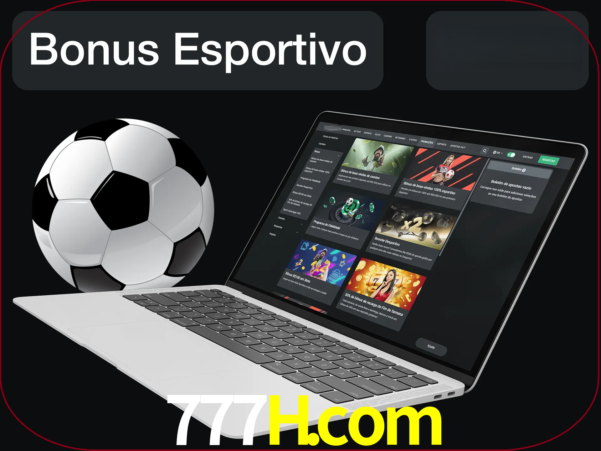 Antes de começar a apostar, use o bônus esportivo.